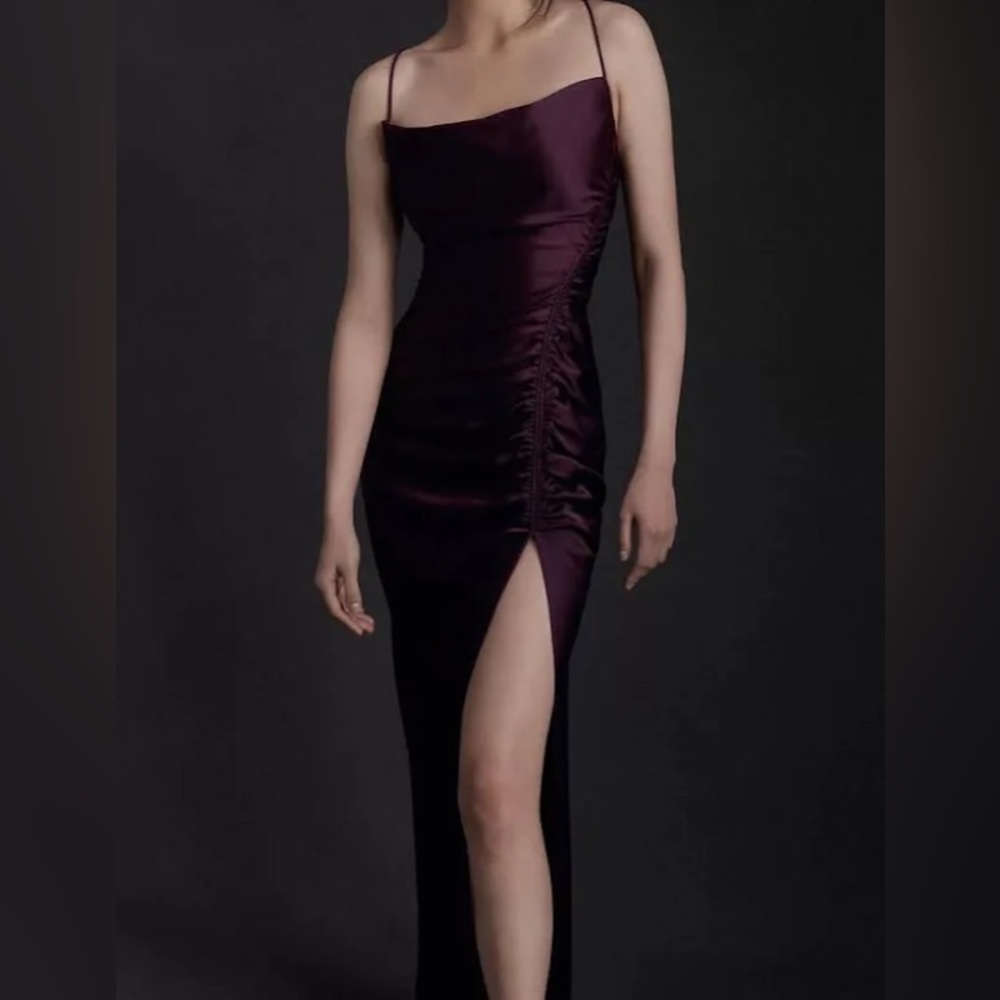 Bhldn Jennings cowl neck gown